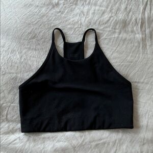 Black Racerback Sports Bra- girlfriend collective